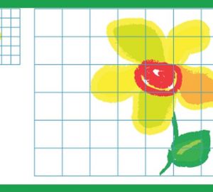 Utilisez les grilles pour agrandir / réduire 2D formes