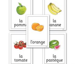 Légumes et fruits Partie I