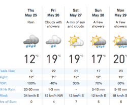 Weathering the storm-all about the weather.