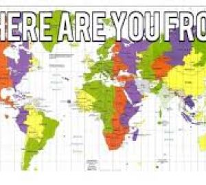 ¿De dónde eres?