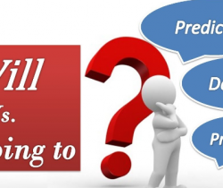 Will and going to, for prediction