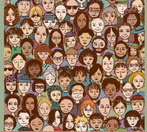 Un monde (Types de personnes dans le monde, race-nationalité, etc.)