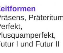 Zeitformen-2 - Präteritum von