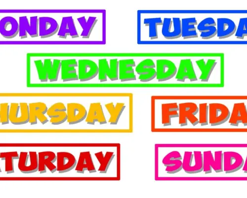 days-of-the-week