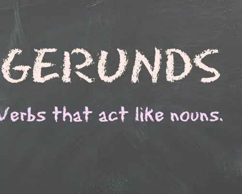 gerunds