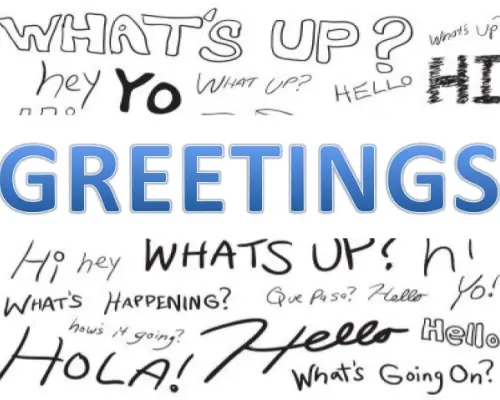 greetings