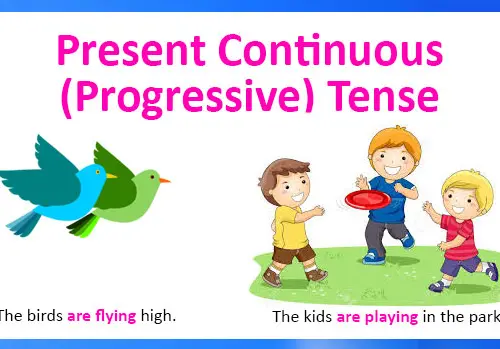 present-continuous