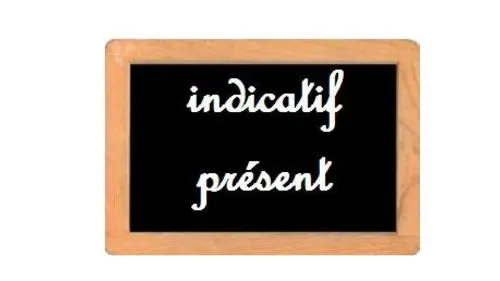 le-present-de-l-indicatif
