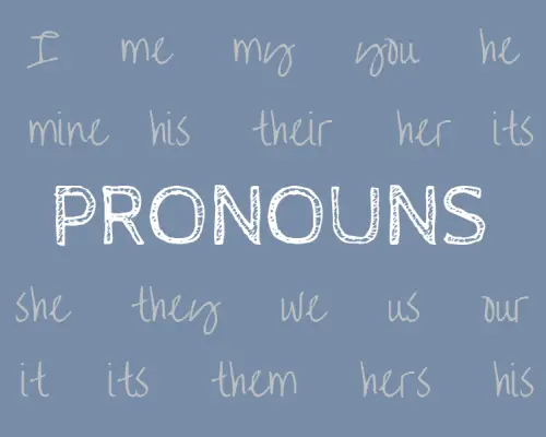 pronouns