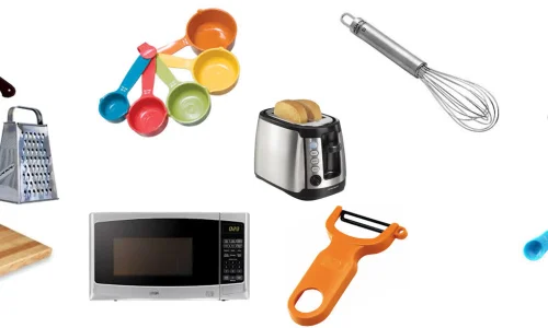 pret-a-partir-appareils-de-cuisine-et-des-mesures-pour-la-nourriture